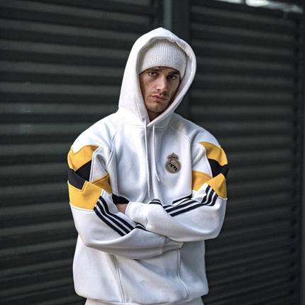 Real Madrid Hooded Oversized Sweatshirt - Stylish and Comfortable