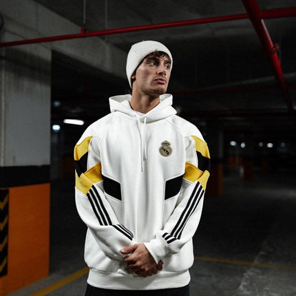 Real Madrid Hooded Oversized Sweatshirt - Stylish and Comfortable