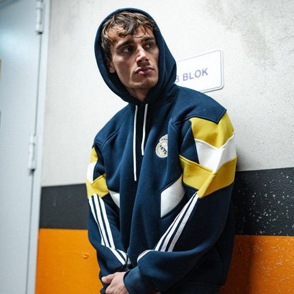 Real Madrid Hooded Oversized Sweatshirt - Stylish and Comfortable