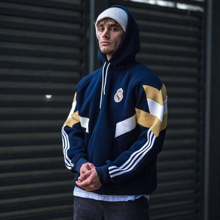 Real Madrid Hooded Oversized Sweatshirt - Stylish and Comfortable