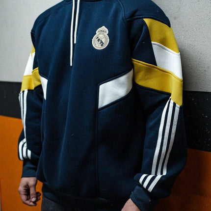 Real Madrid Hooded Oversized Sweatshirt - Stylish and Comfortable