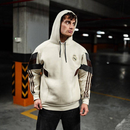 Real Madrid Hooded Oversized Sweatshirt - Stylish and Comfortable