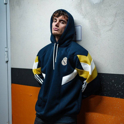 Real Madrid Hooded Oversized Sweatshirt - Stylish and Comfortable