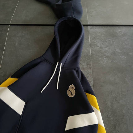Real Madrid Hooded Oversized Sweatshirt - Stylish and Comfortable