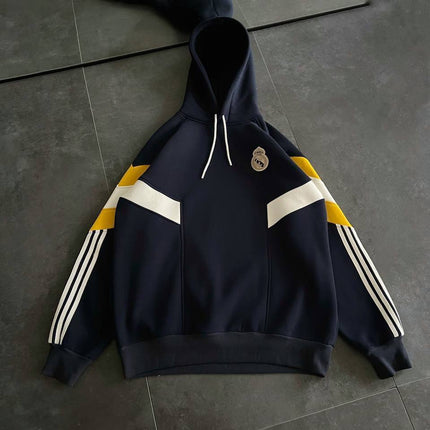 Real Madrid Hooded Oversized Sweatshirt - Stylish and Comfortable