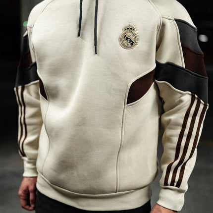 Real Madrid Hooded Oversized Sweatshirt - Stylish and Comfortable