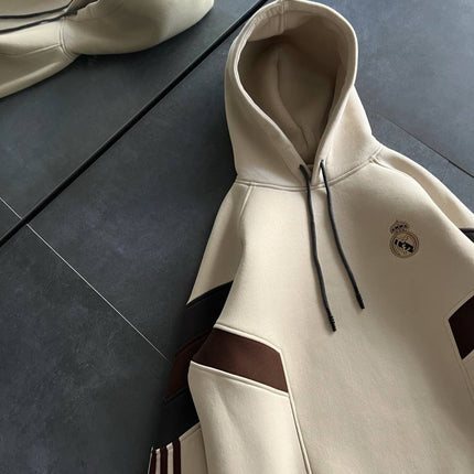 Real Madrid Hooded Oversized Sweatshirt - Stylish and Comfortable