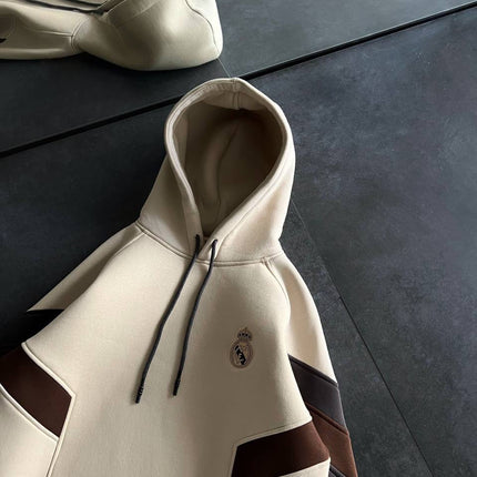 Real Madrid Hooded Oversized Sweatshirt - Stylish and Comfortable