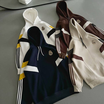 Real Madrid Hooded Oversized Sweatshirt - Stylish and Comfortable