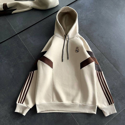 Real Madrid Hooded Oversized Sweatshirt - Stylish and Comfortable