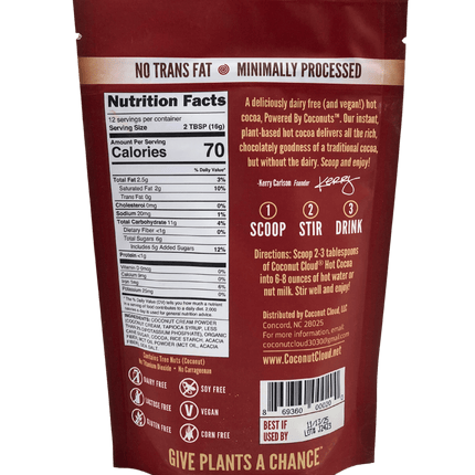 Hot Cocoa Beverage Mix, Instant, Vegan