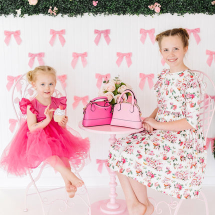 Macarons & Tea Ruffle Twirl Dress