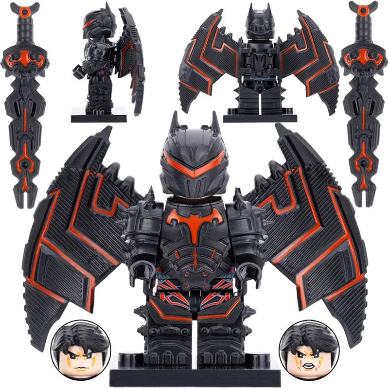 BATMAN HELLBAT BLACK SUIT