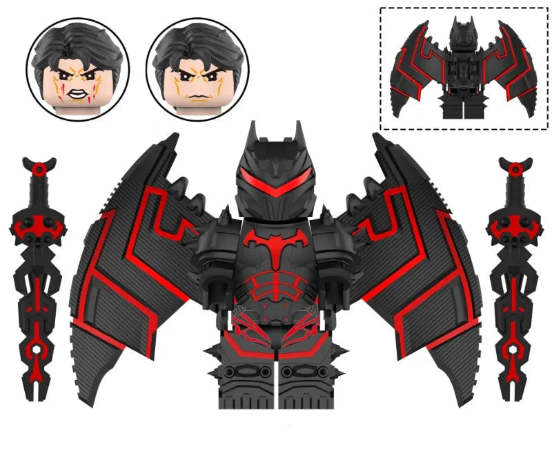 BATMAN HELLBAT BLACK SUIT