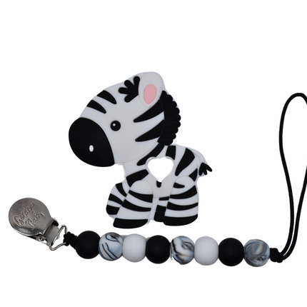 Zebra Teether Set