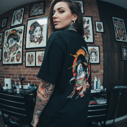 Namakubi Tattoo Tee | Ghost & Darkness Streetwear