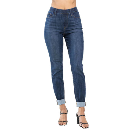 JB Pull on double cuff skinny
