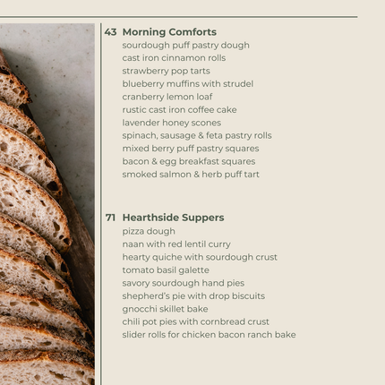 A Taste of Sourdough Cookbook