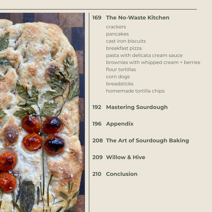 A Taste of Sourdough Cookbook