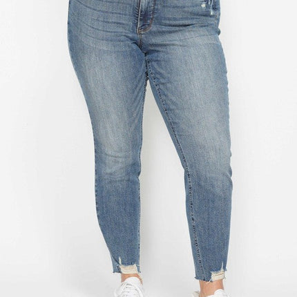 JB - Vintage Wash Distress Skinny