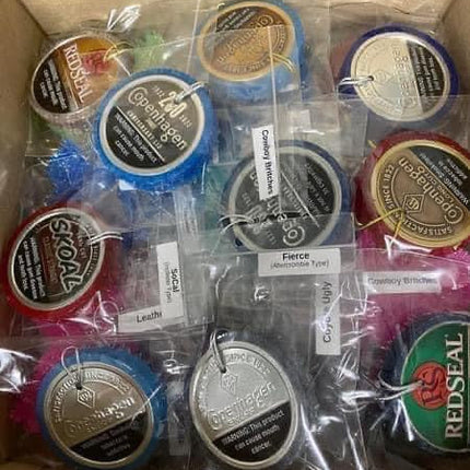 Grizzly Snuff Can Car Freshie