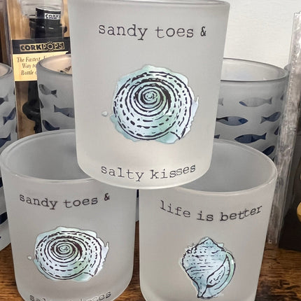Beachy Vibes Votive Holders