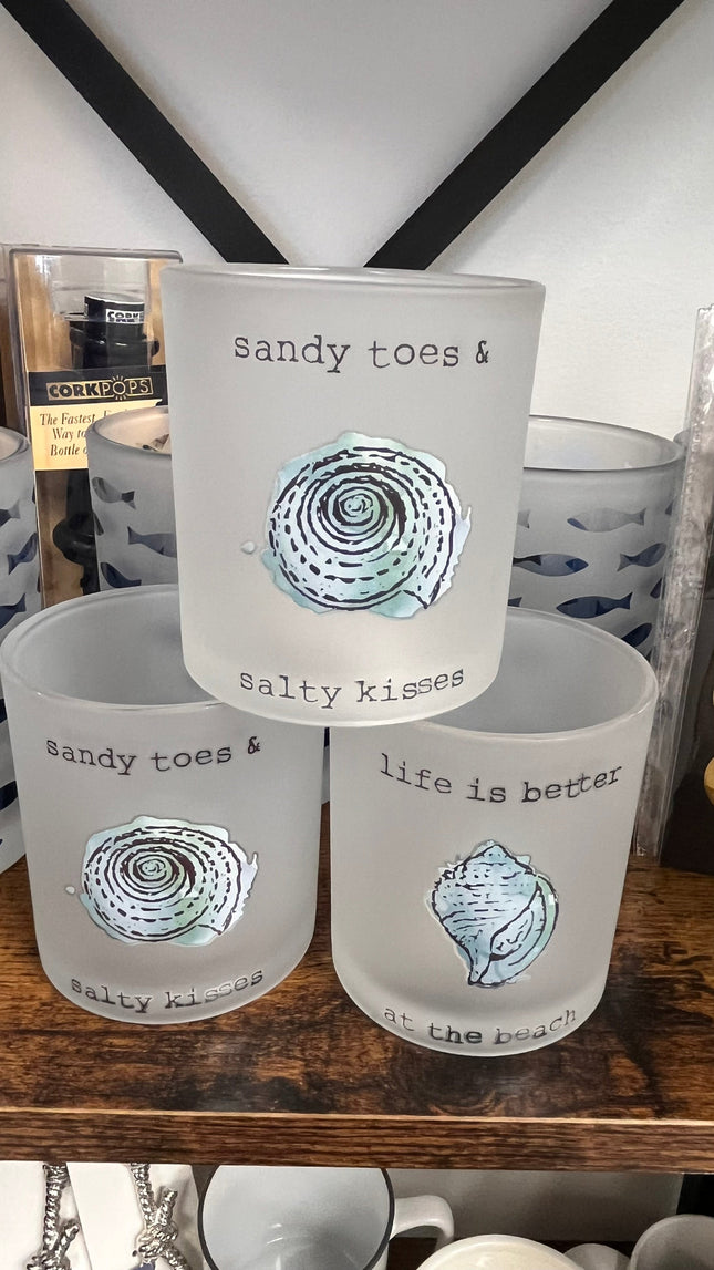Beachy Vibes Votive Holders