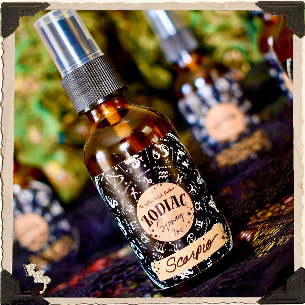 SALE! ZODIAC 2oz. Alchemy Smudge Spray, Room Mist, Sacred Body Spray.