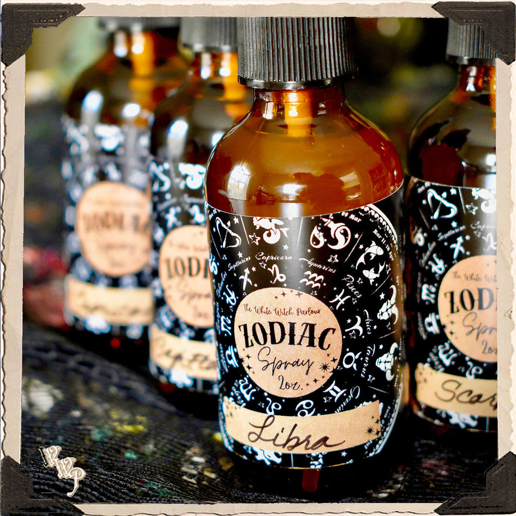 SALE! ZODIAC 2oz. Alchemy Smudge Spray, Room Mist, Sacred Body Spray.