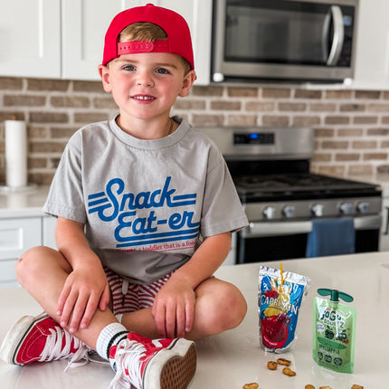 SNACK EAT-ER TEE - ASH