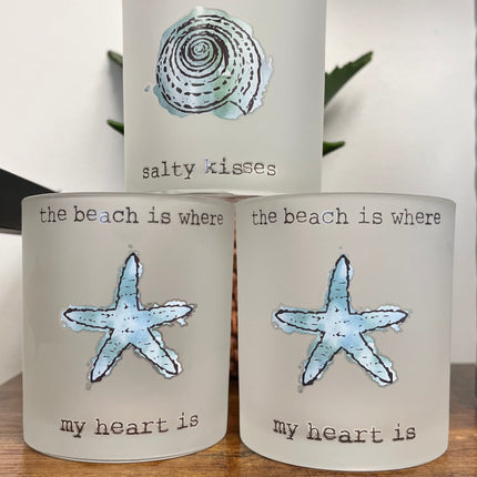 Beachy Vibes Votive Holders