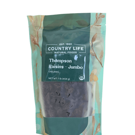 Raisins, Thompson Jumbo, Organic