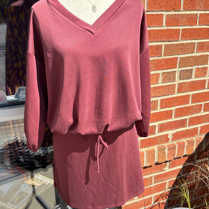Rust Jersey Skirt