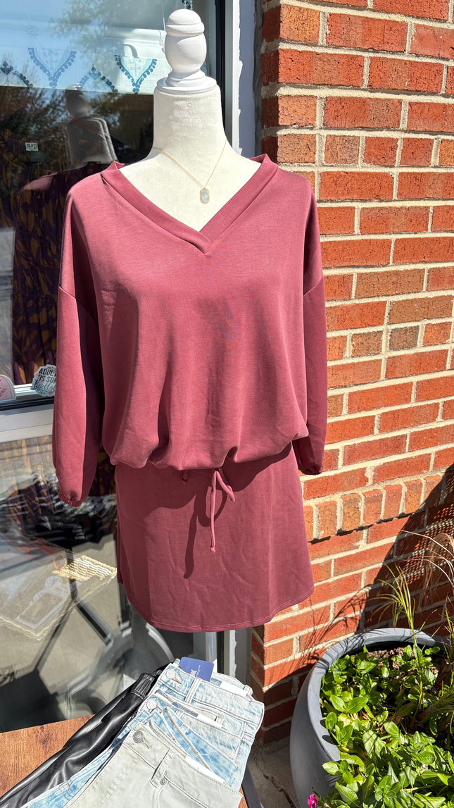Rust Jersey Skirt