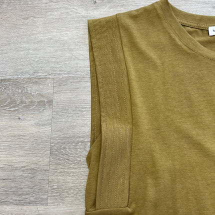 Neutral Sleeveless Top