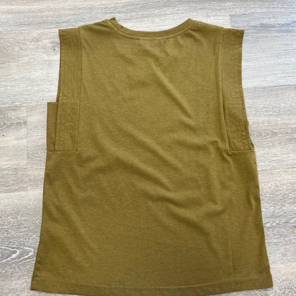 Neutral Sleeveless Top