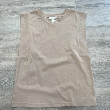 Neutral Sleeveless Top