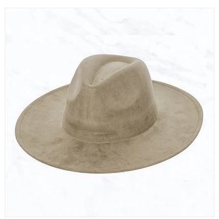 Black Leather Hat Band w/ Turquoise Slab + Choice of Boho Hat