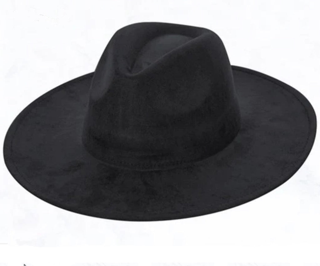 Black Gold Feather & Turquoise Slab Hat Band + Choice of Hat 986b