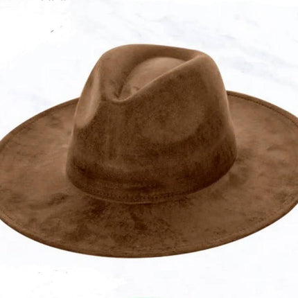 Spotted Hide Western Leather Band w/ Choice of Boho Hat 985k