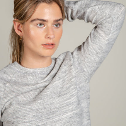 Audrey Soft Knit Crew Neck Sweater