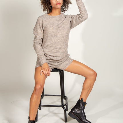 Audrey Soft Knit Crew Neck Sweater