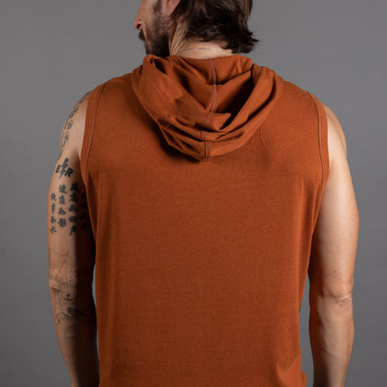Men's Sleeveless Tri-Blend Hoodie