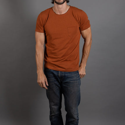 Men's Jersey Crew Neck Pocket Sailor Tee