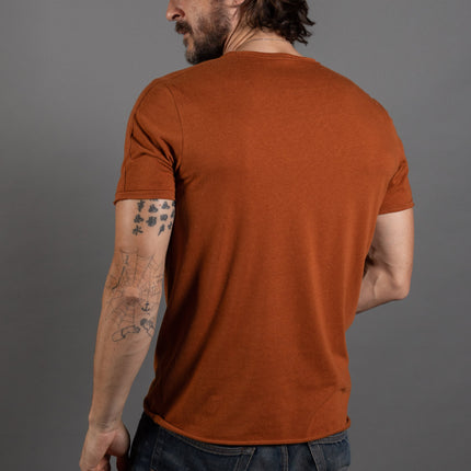 Men's Tri-Blend Patch Sleeve Tee