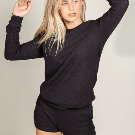 Audrey Soft Knit Crew Neck Sweater