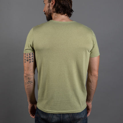 Men's Jersey Crew Neck Pocket Sailor Tee