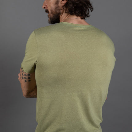Men's Brolin Raw Neck Crew Tee