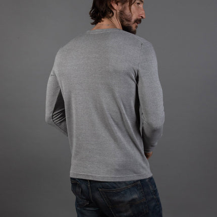Westin Herringbone V-Neck Sweater