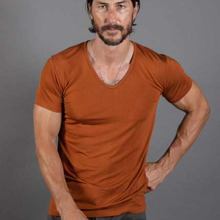 Men's Modal V-Neck Tee